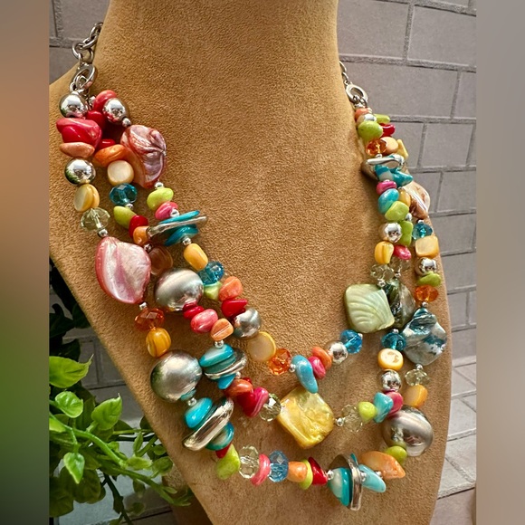 Pearl nugget and bead jewelry set - Picture 3 of 9